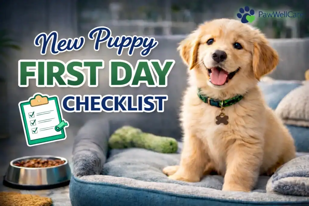 New Puppy First Day Checklist (Step-by-Step Guide for First-Time Owners)