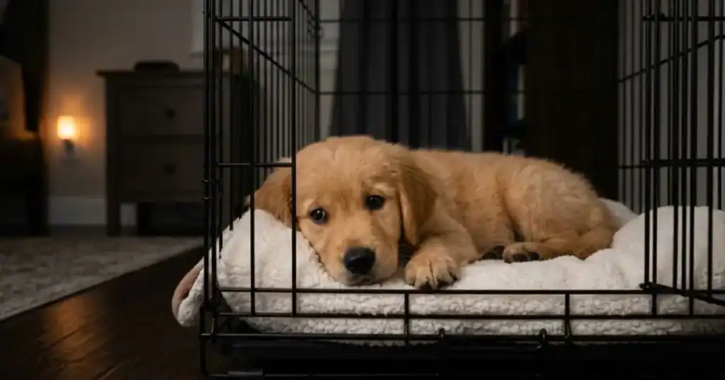 Why Does My Puppy Cry at Night — and How to Actually Help Them