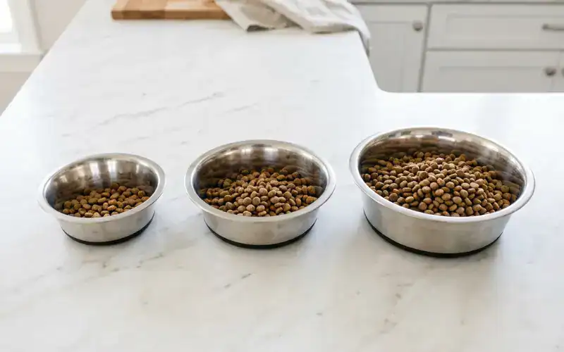 puppy feeding portions by age puppy feeding portions by breed
size and age chart
