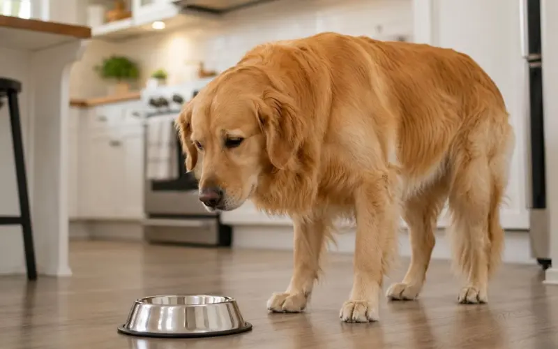 dog-vomiting-diarrhea-symptoms-digestive dog showing digestive upset symptoms at home