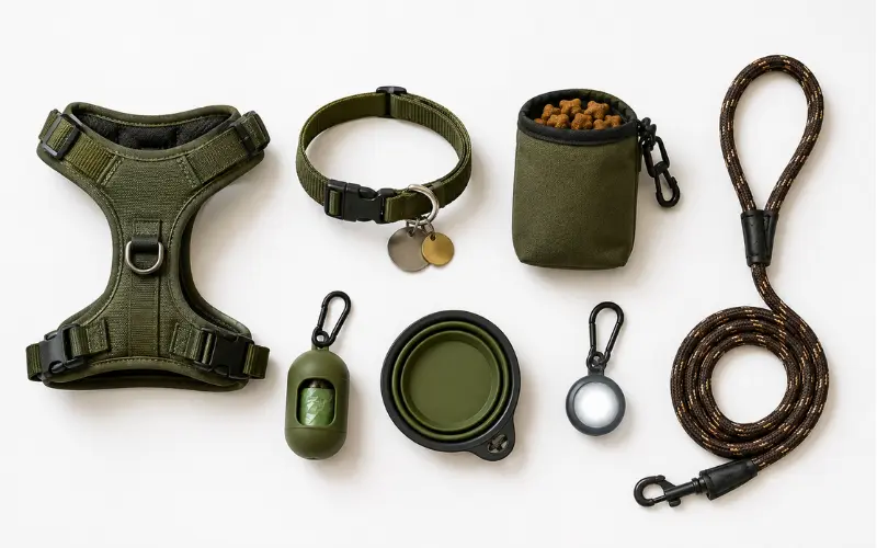 dog-walking-gear-harness-leash-essentials essential dog walking gear harness leash and collar