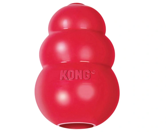 KONG Classic Stuffable Dog Toy Natural Rubber