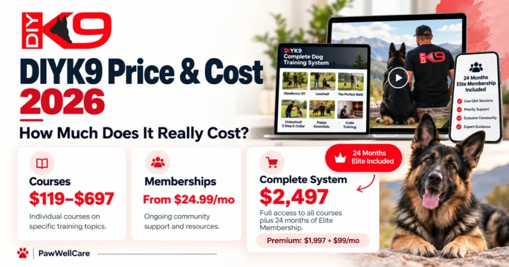 DIYK9 Price & Cost, How Much Does It Really Cost? (2026)