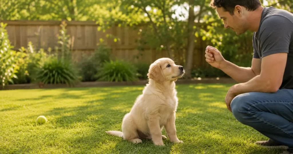 Golden Retriever Puppy Training, Step-by-Step Guide (2026)