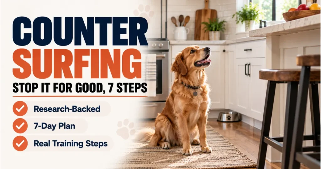 Dog Counter Surfing Training, How to Stop It for Good (2026)