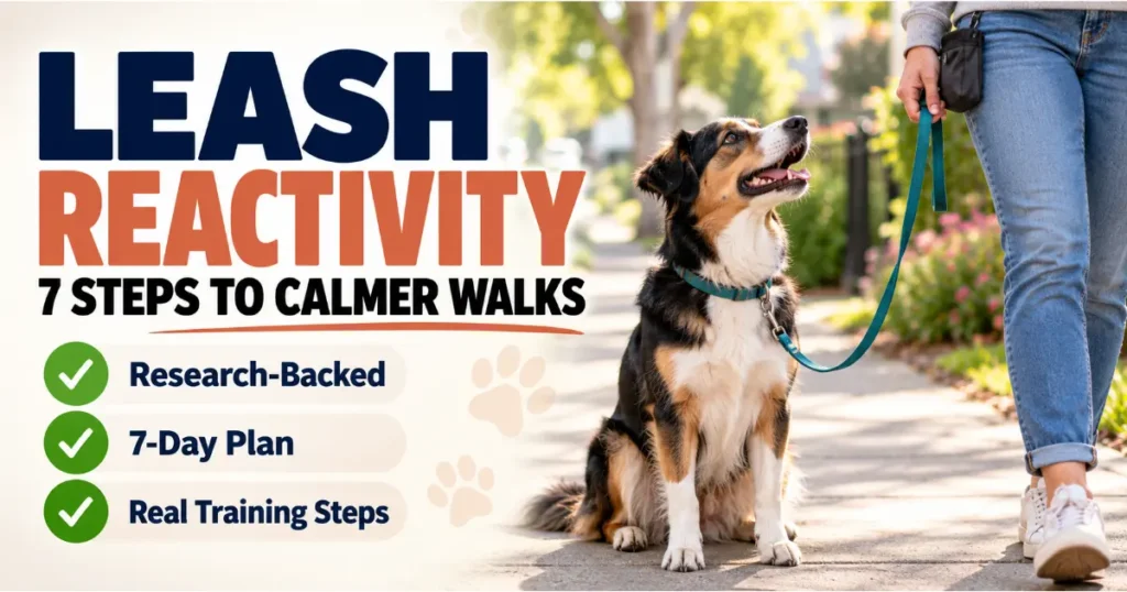 Dog Leash Reactivity Training, 7 Steps to Stop Reacting (2026)