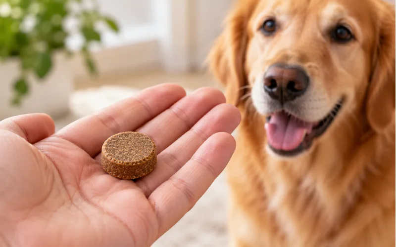 dog oral chewable flea and tick medication