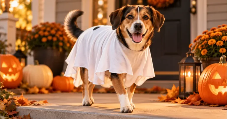 Ghost Costume for a Dog: 7 Best Halloween Picks + Easy DIY Guide